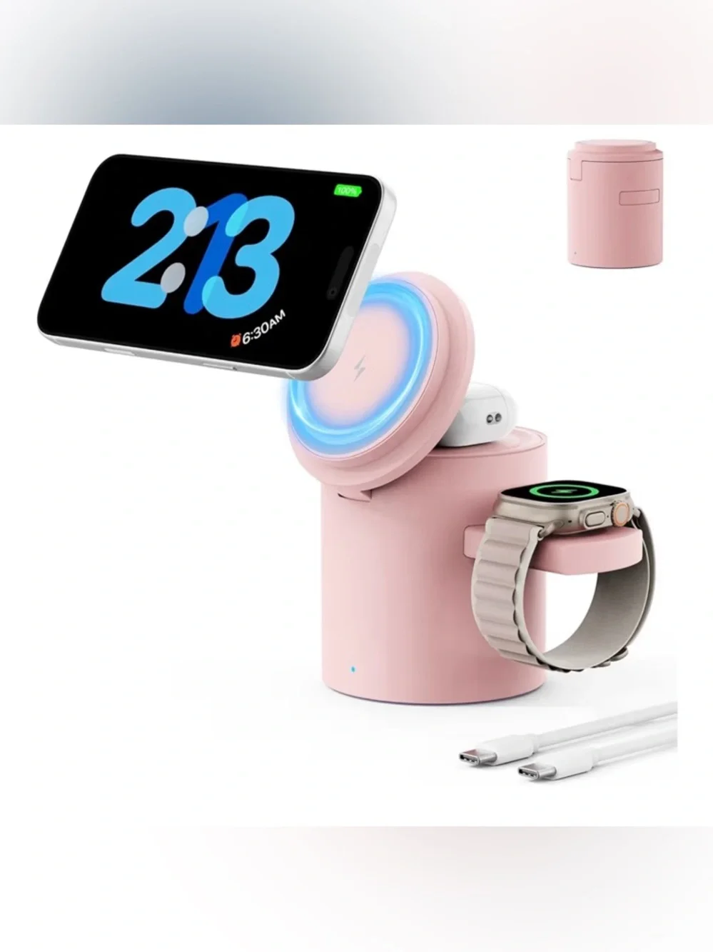 3 in 1 Wireless Charging Station